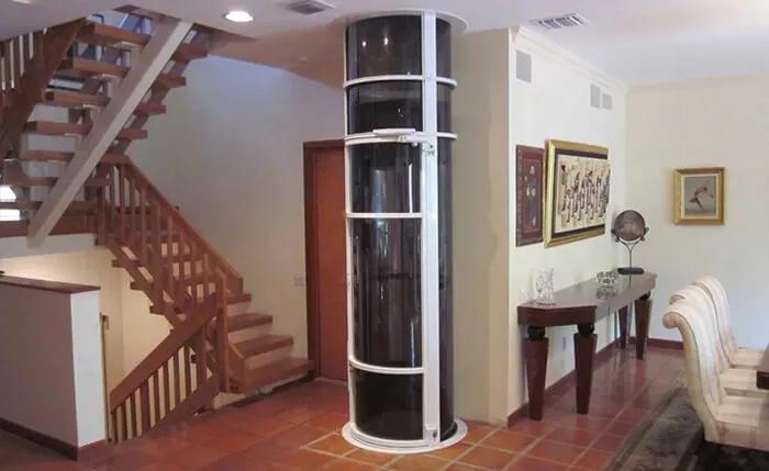 小型别墅气压电梯;怡美工业设计
