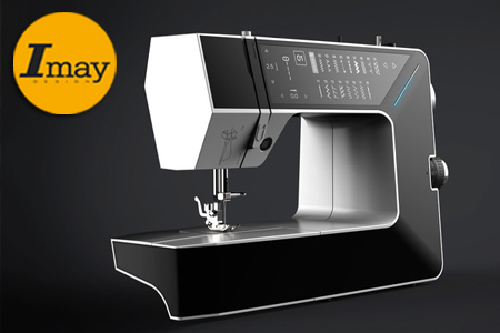 电子墨水屏电动缝纫机;怡美工业设计
